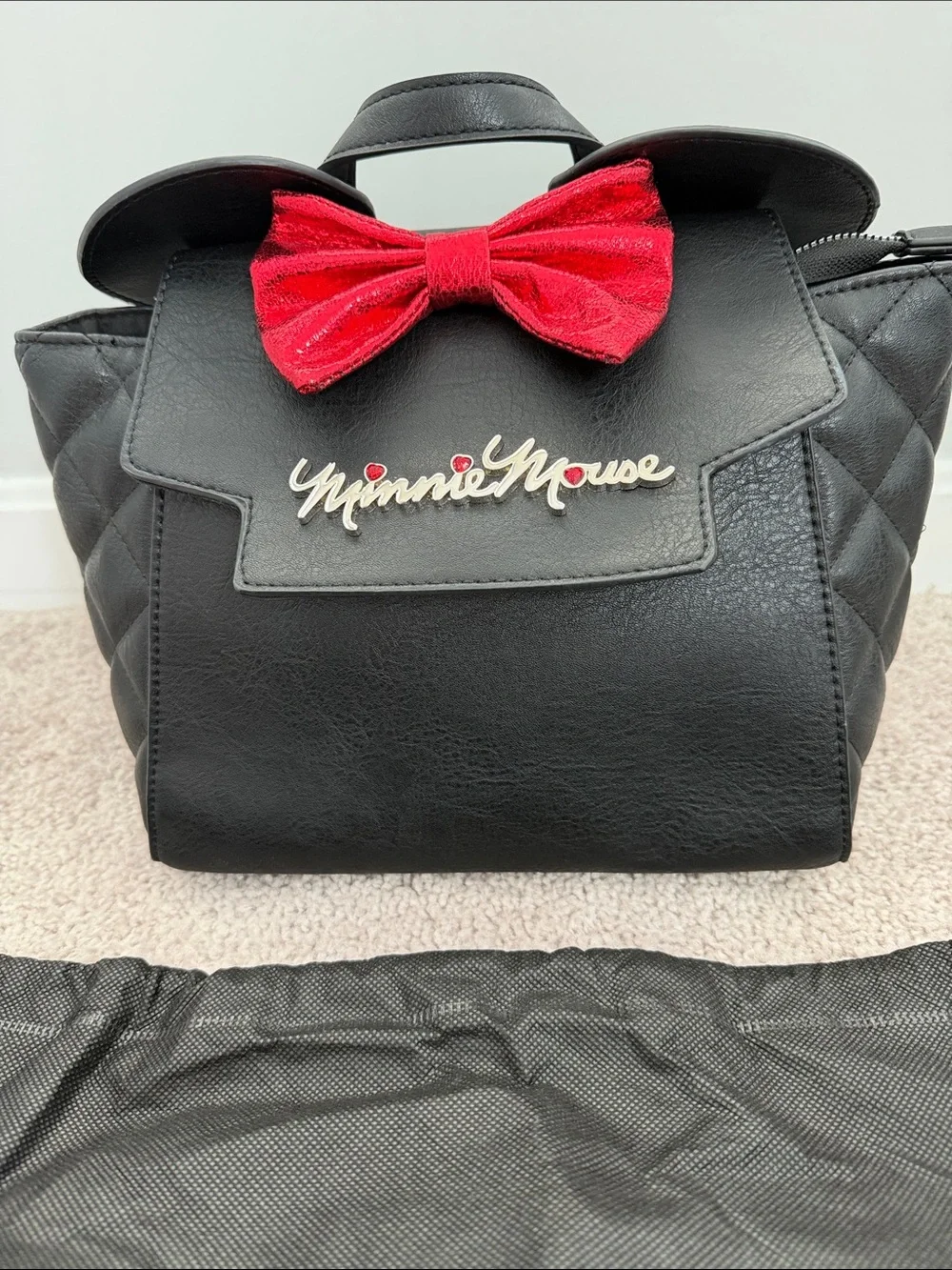 Disney Bioworld Convertable mini purse backpack Minnie Mouse Mickey Mouse